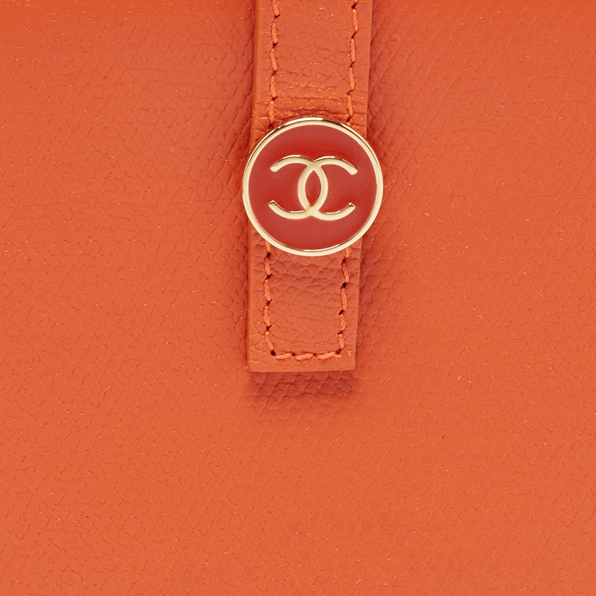 Orange clearance chanel bag