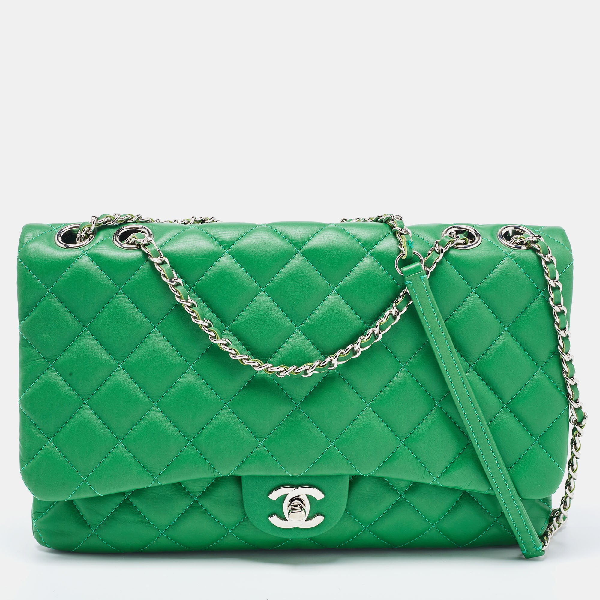 Chanel 3 clearance compartment bag