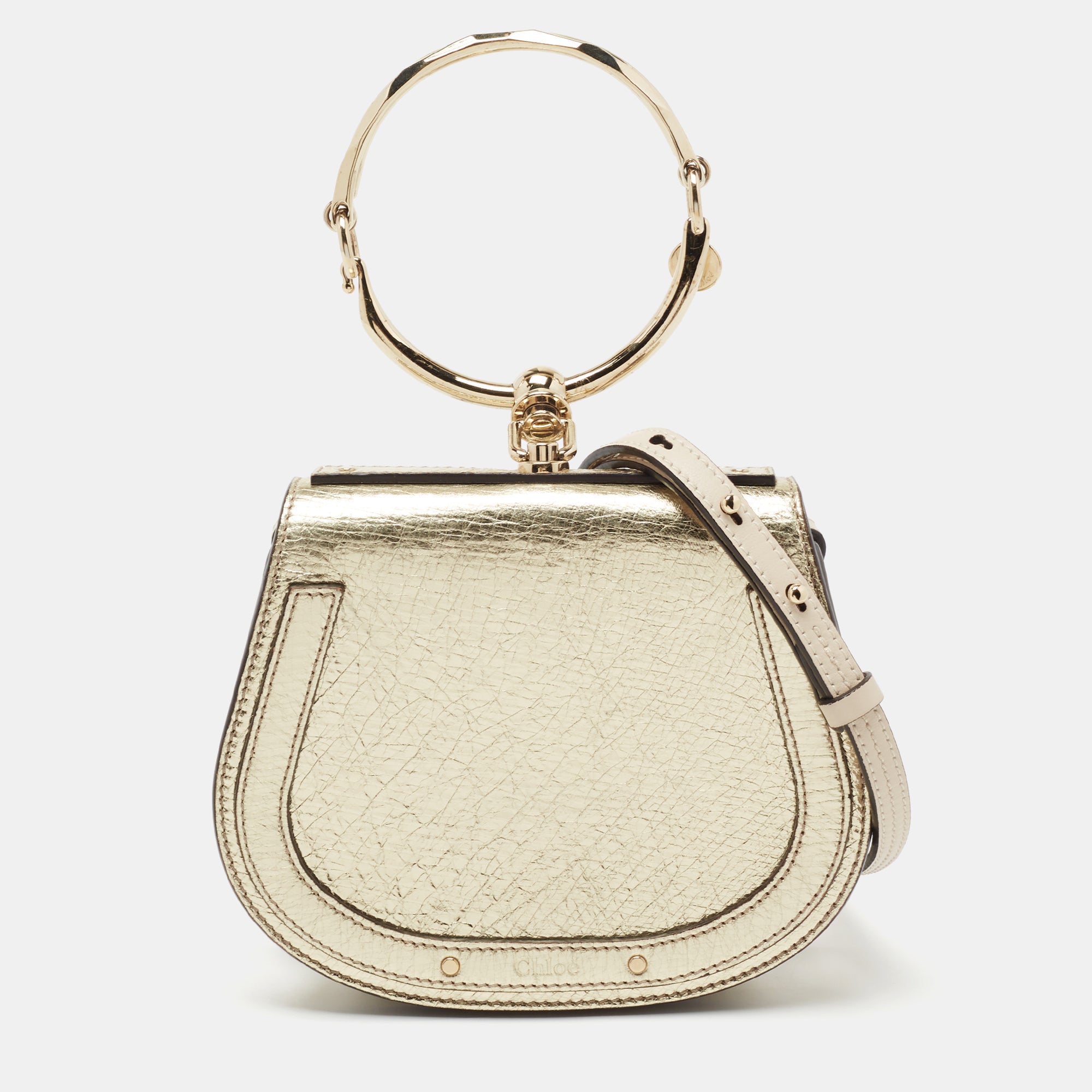 Chloe nile store bag gold