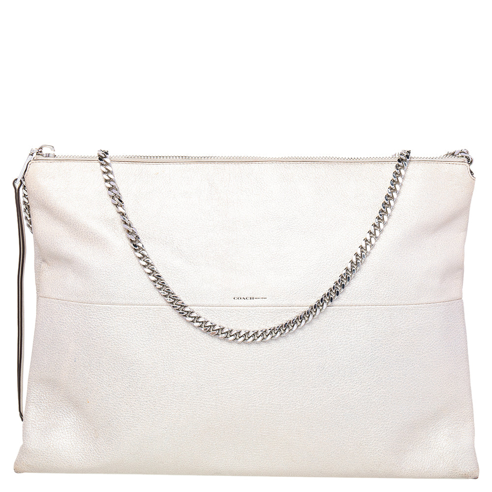 Coach metallic clearance shoulder bag