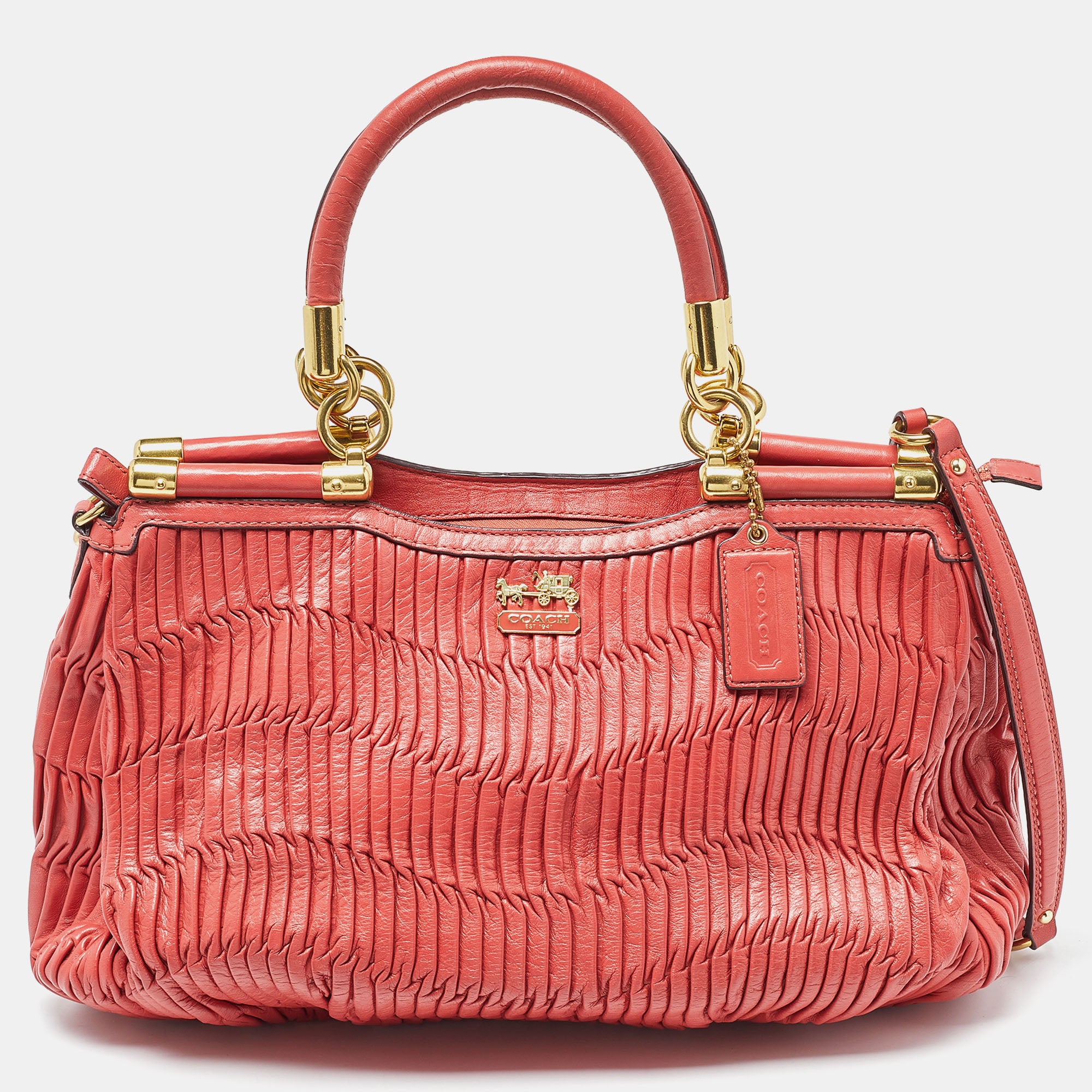 Coach on sale coral bag