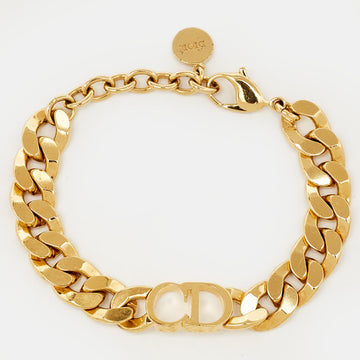 DIOR Danseuse etoile Gold Tone Bracelet