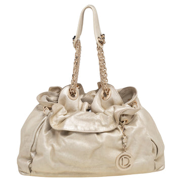 DIOR Gold Leather Le Trente Hobo