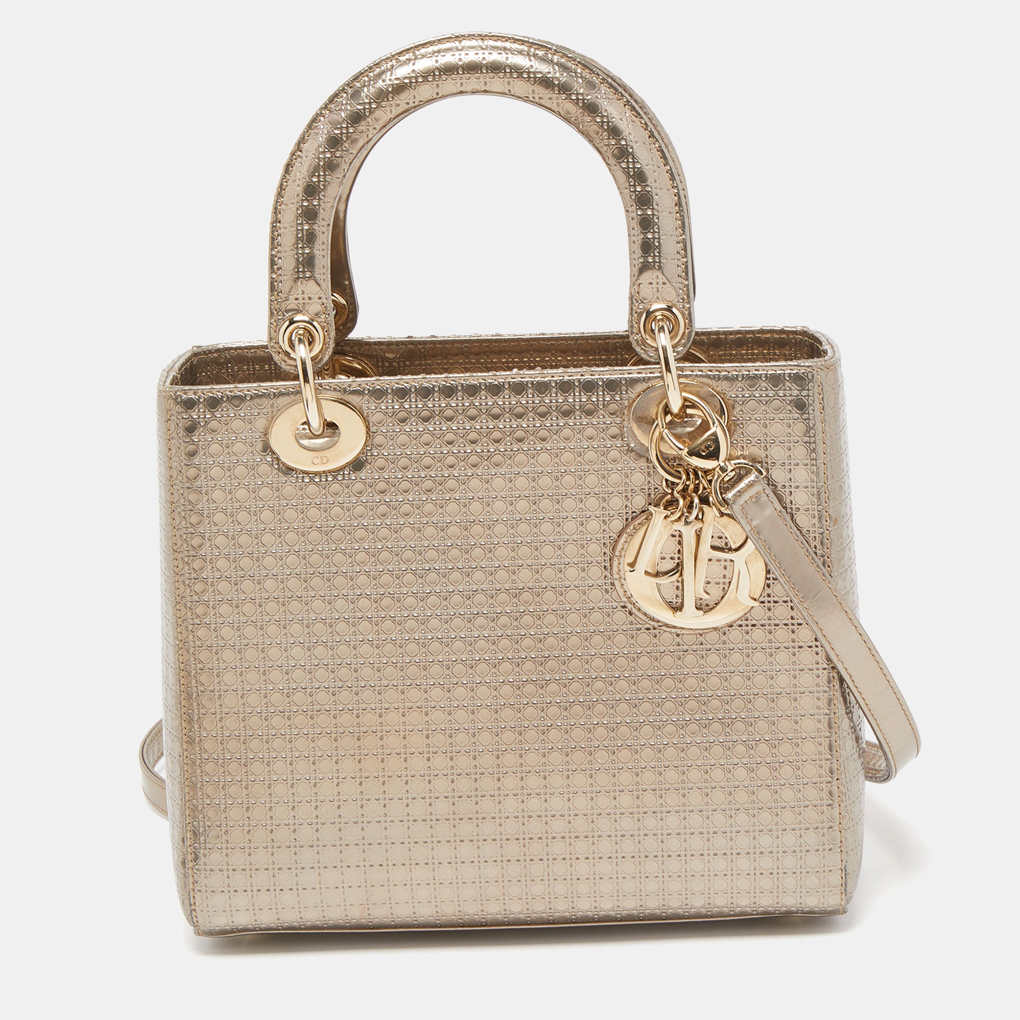 Micro cannage deals lady dior