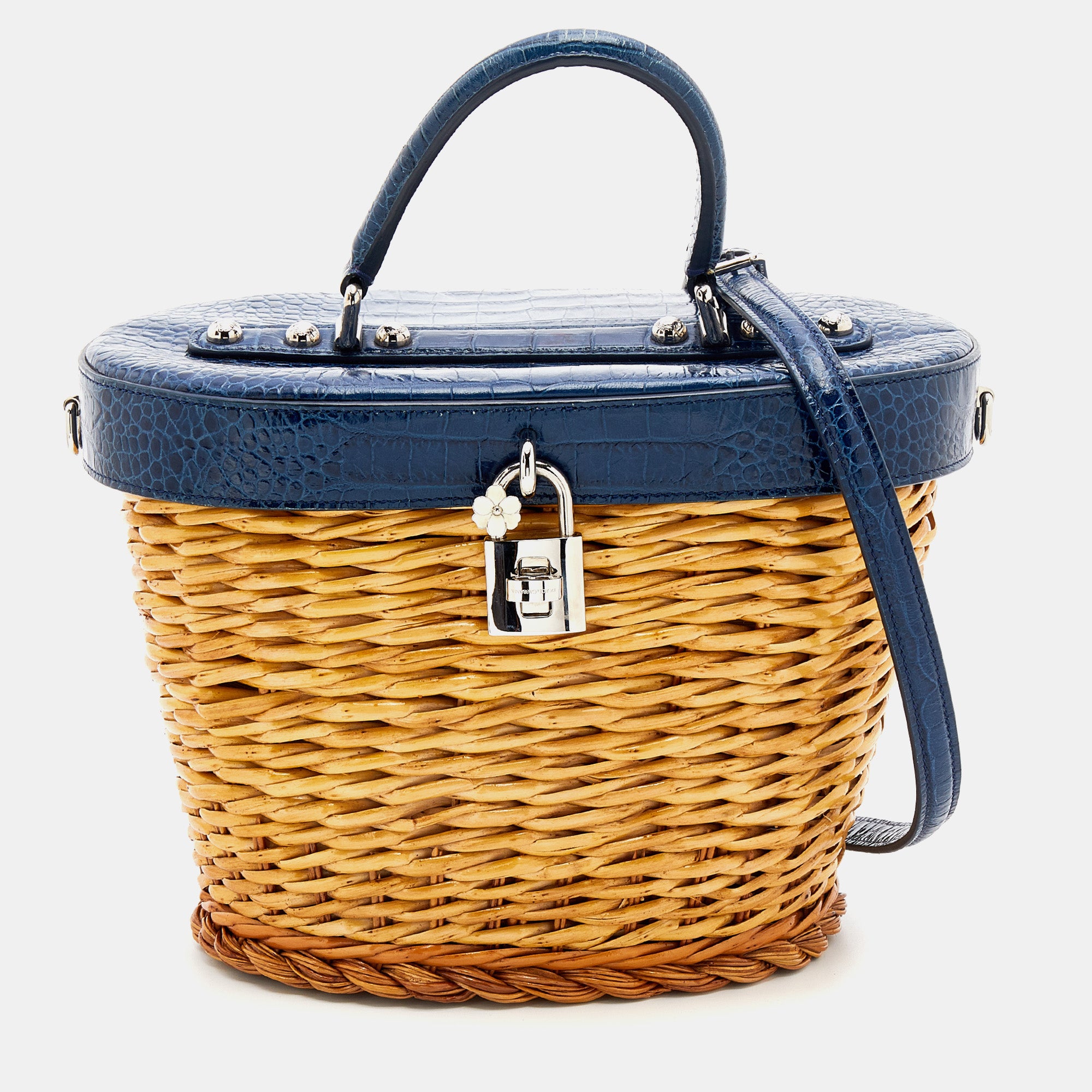 Dolce and discount gabbana wicker bag