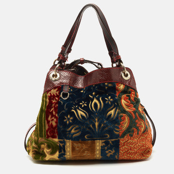 Etro Multicoloured Leather Shoulder Bag