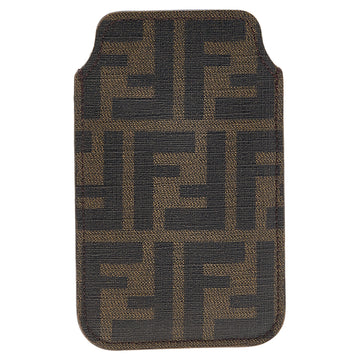 FENDI Tobacco Zucca Coated Canvas iPhone 4/5 Case