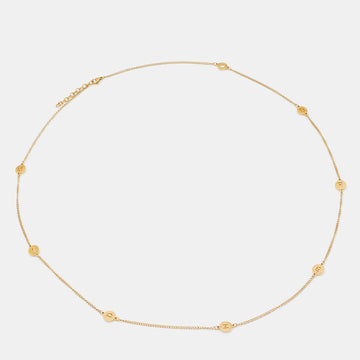 FENDI Gold Tone Necklace