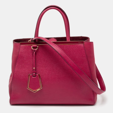 Fendi Pink Leather Large 3Jours Tote