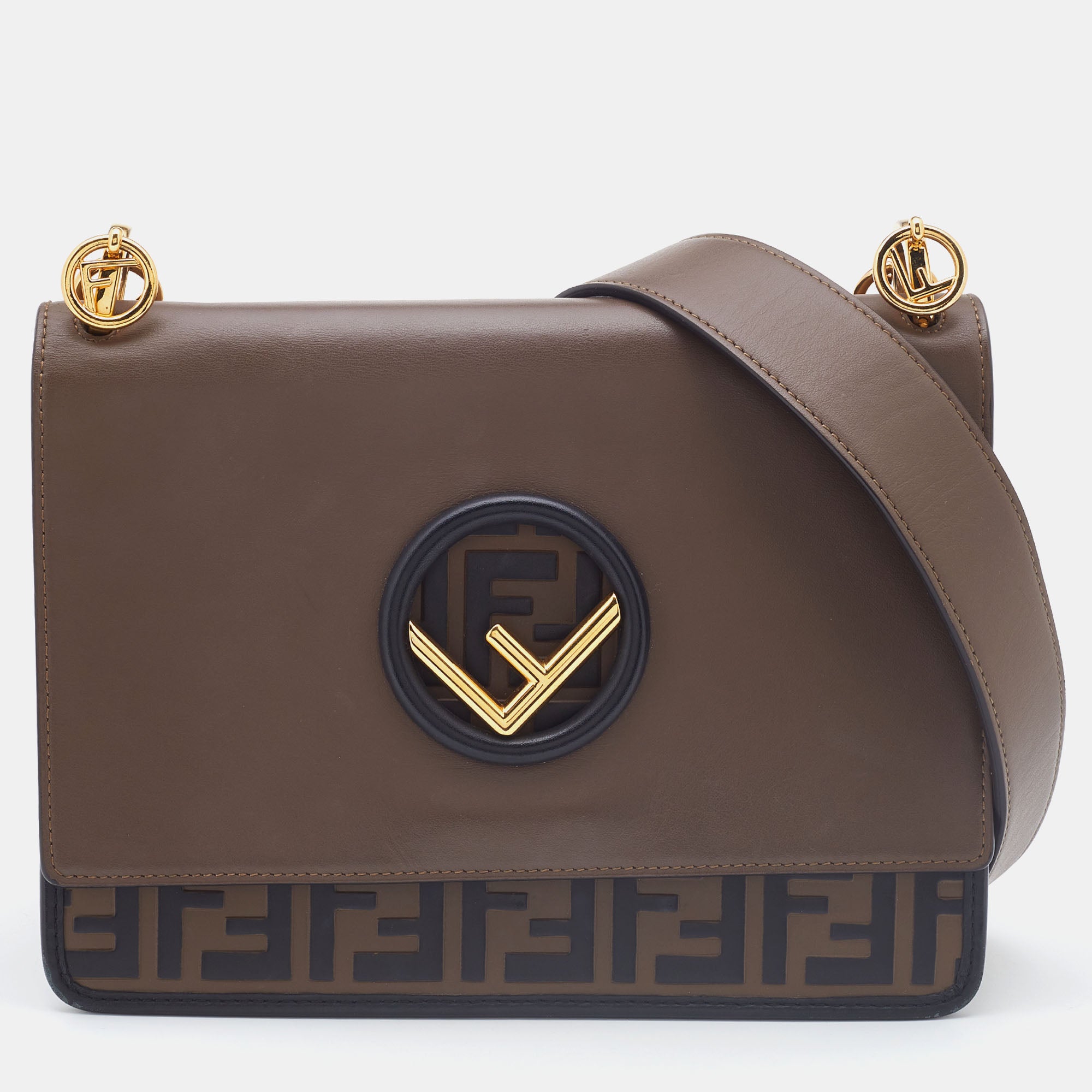 Fendi kan discount i brown