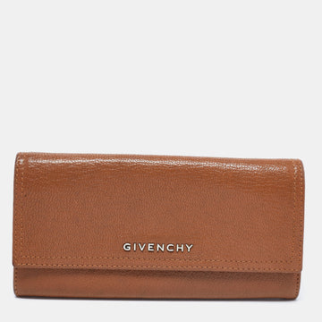 Givenchy Brown Leather Pandora Wallet