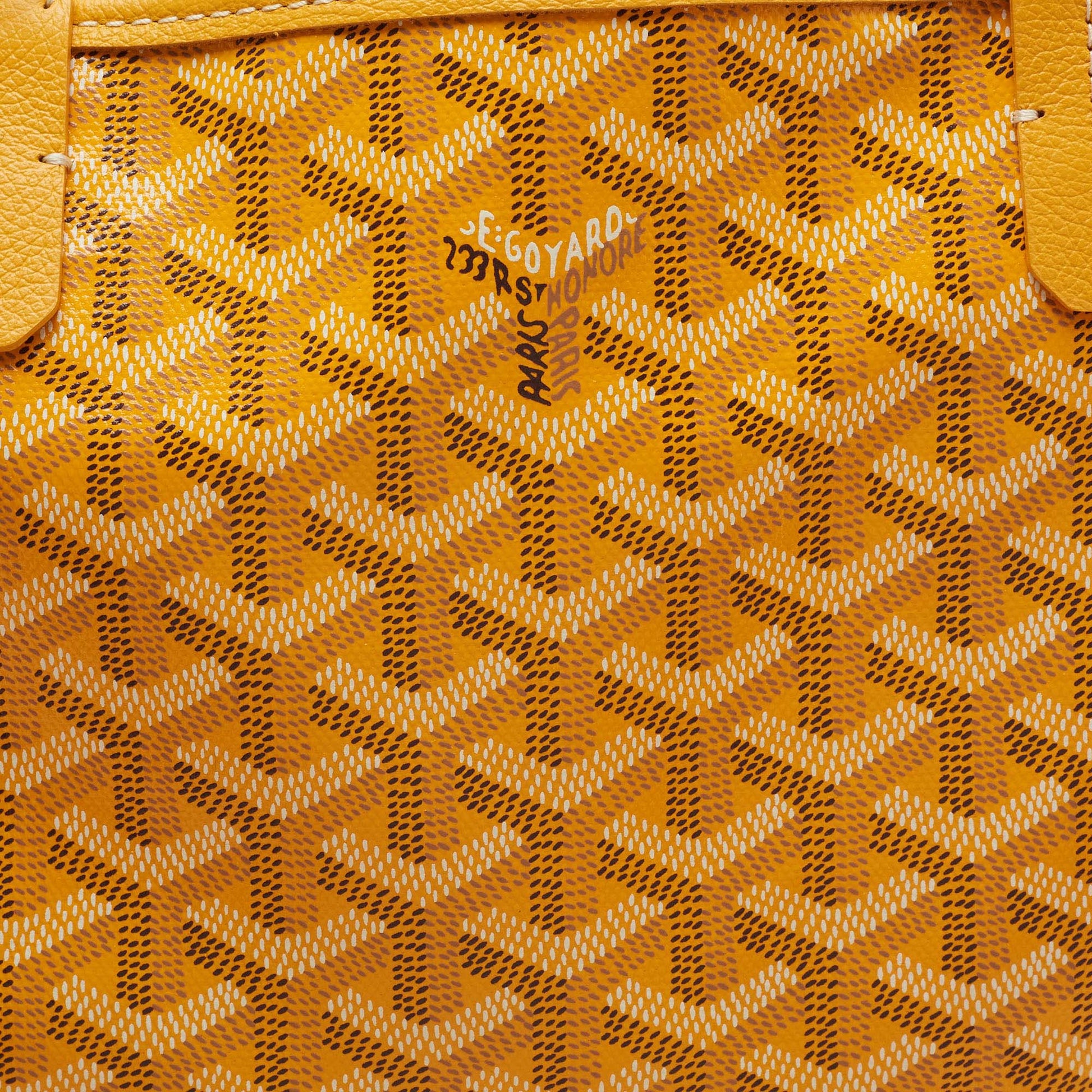 GOYARD Goyardine Saint Louis PM Yellow 1301152