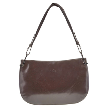 Gucci Brown Leather Hobo