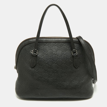 Gucci Brown Guccissima Leather Dome Bag