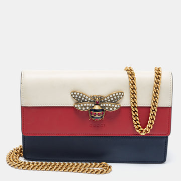 Gucci Multicolor Leather Queen Margaret Shoulder Bag