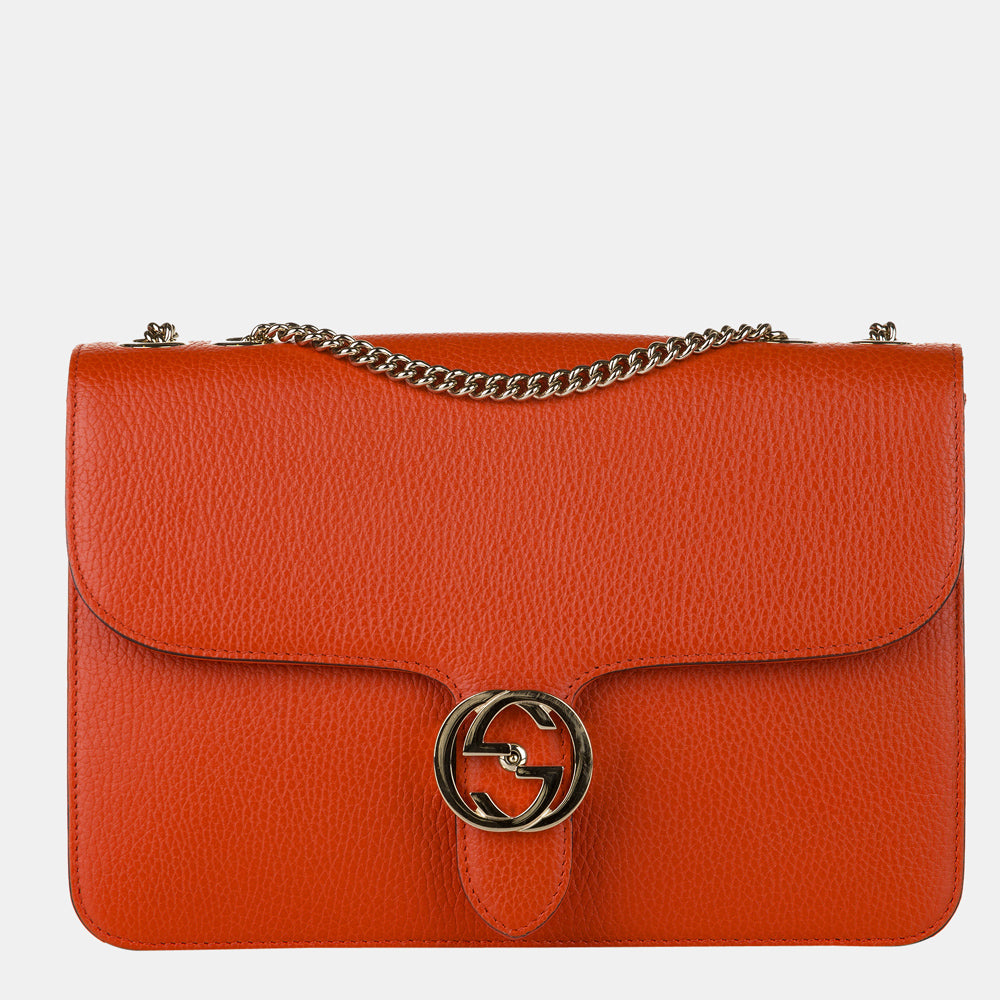 Gucci orange store crossbody bag