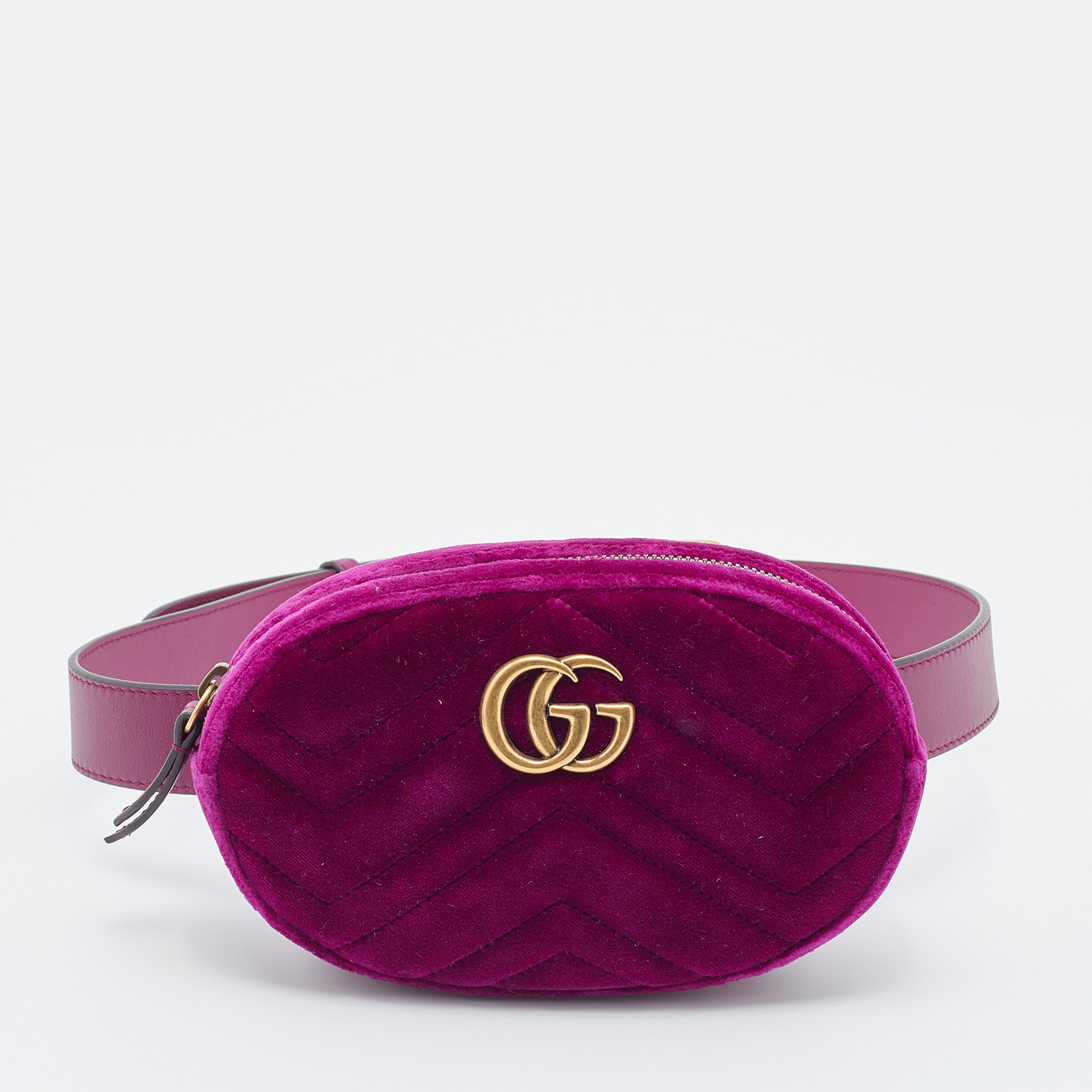 Gucci velvet deals purple bag