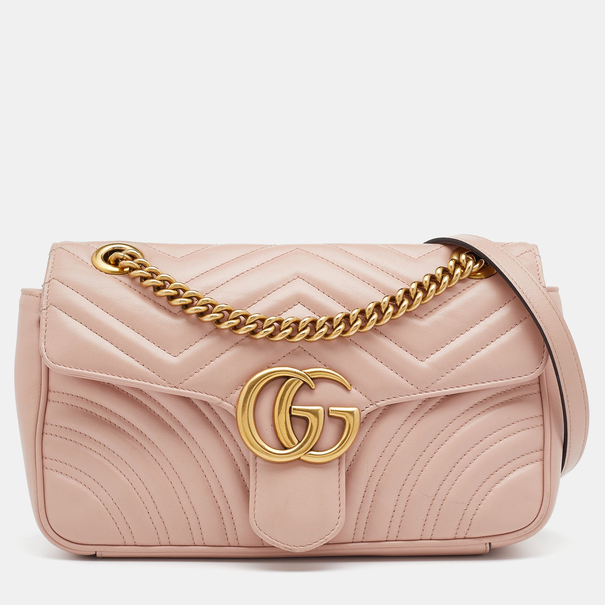 Gucci marmont sale beige small