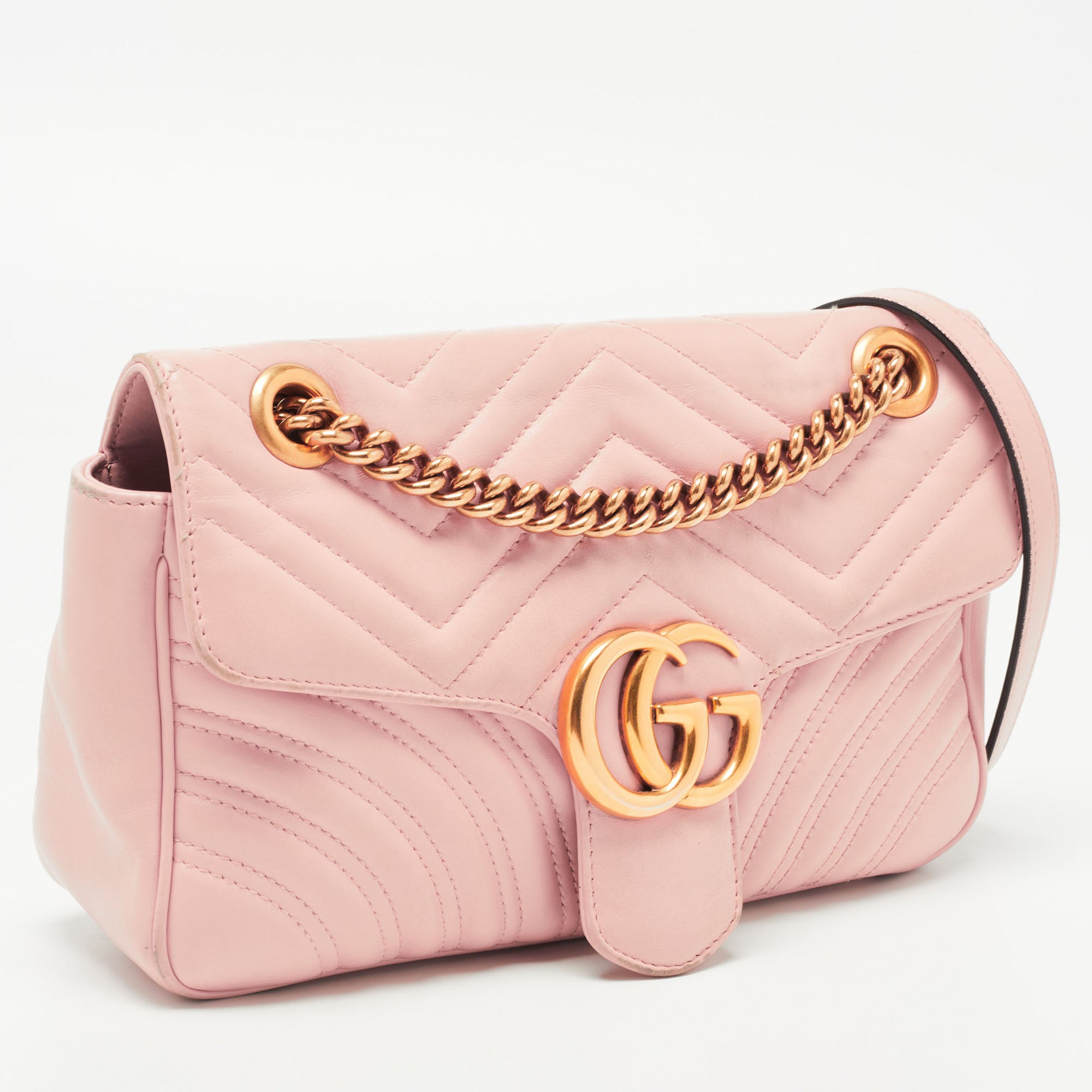 Pink discount gucci bags