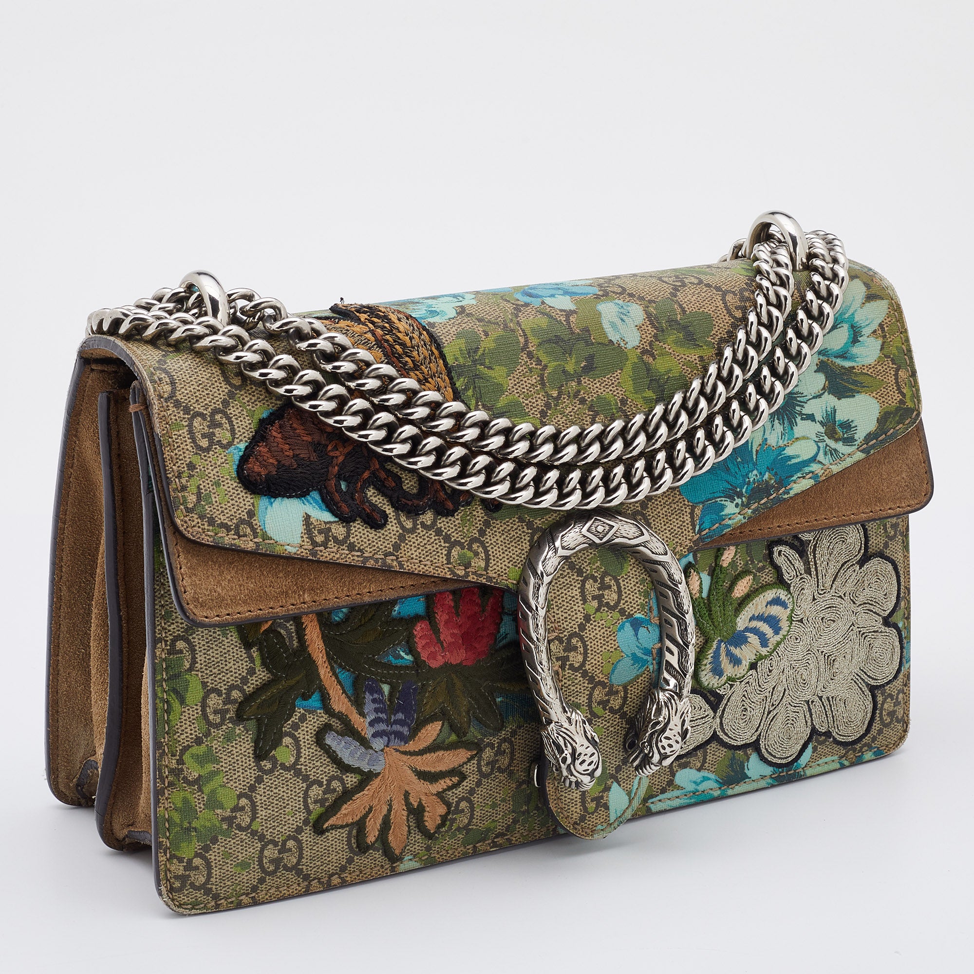 Gucci dionysus blooms hot sale print shoulder bag