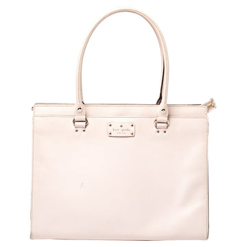 KATE SPADE Blush Pink Leather Satchel