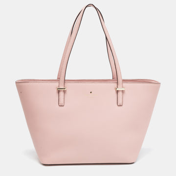 KATE SPADE Pink Leather Harmony Tote