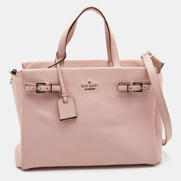 KATE SPADE Pink Leather Holden Street Lanie Tote