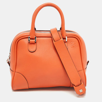 Loewe Orange Leather Amazona 23 Bag