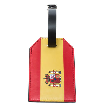 Louis Vuitton Red Epi Leather 2018 Fifa World Cup Spain Flag Luggage Tag