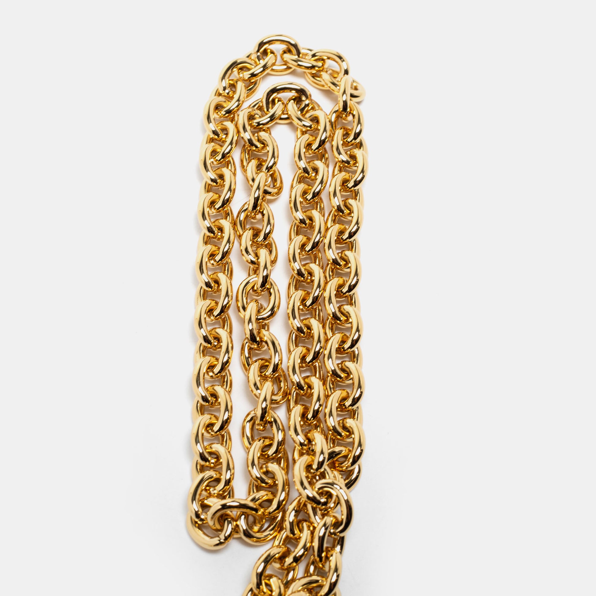Louis Vuitton Gold color strap Golden Metal ref.980353 - Joli Closet