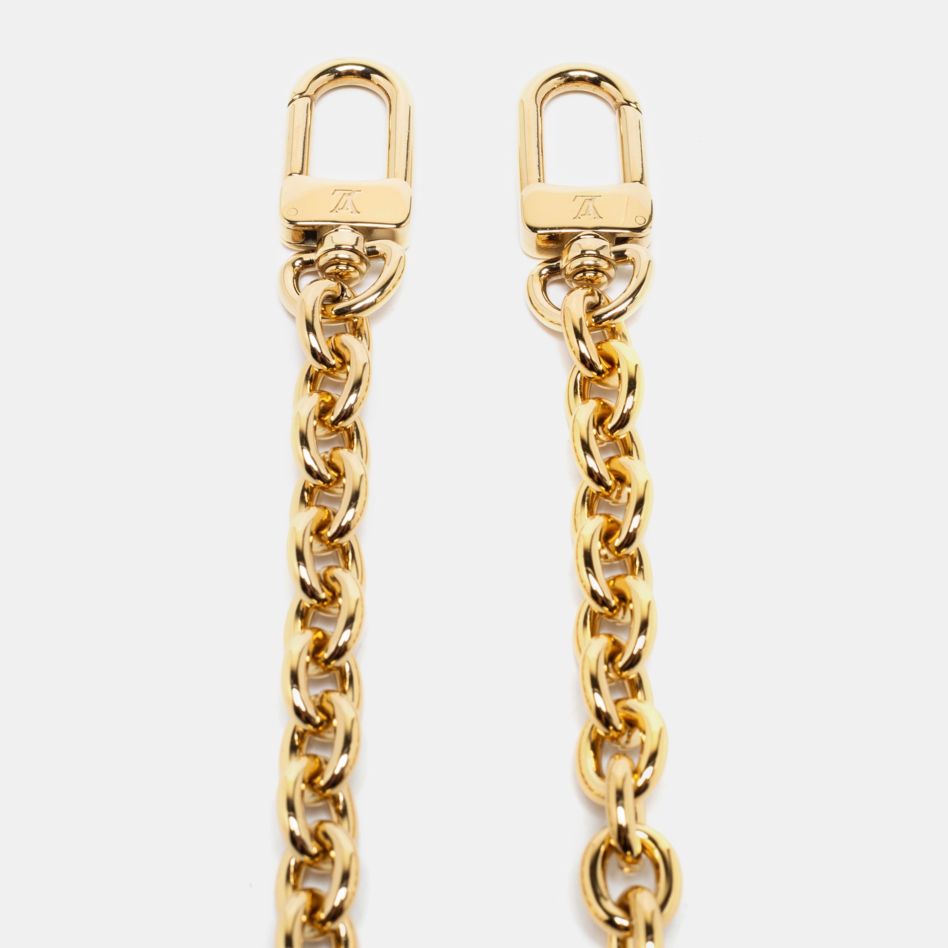 Louis Vuitton Gold Chain Strap - 43 For Sale on 1stDibs