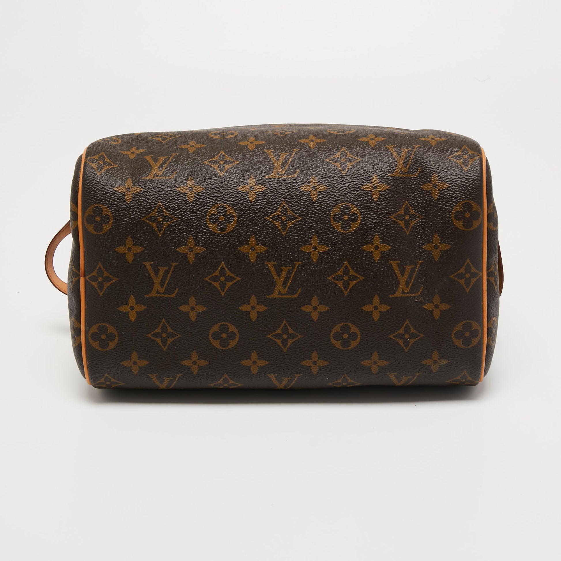 Louis Vuitton Toiletry Bag Monogram 25 Brown in Canvas with Brass - GB