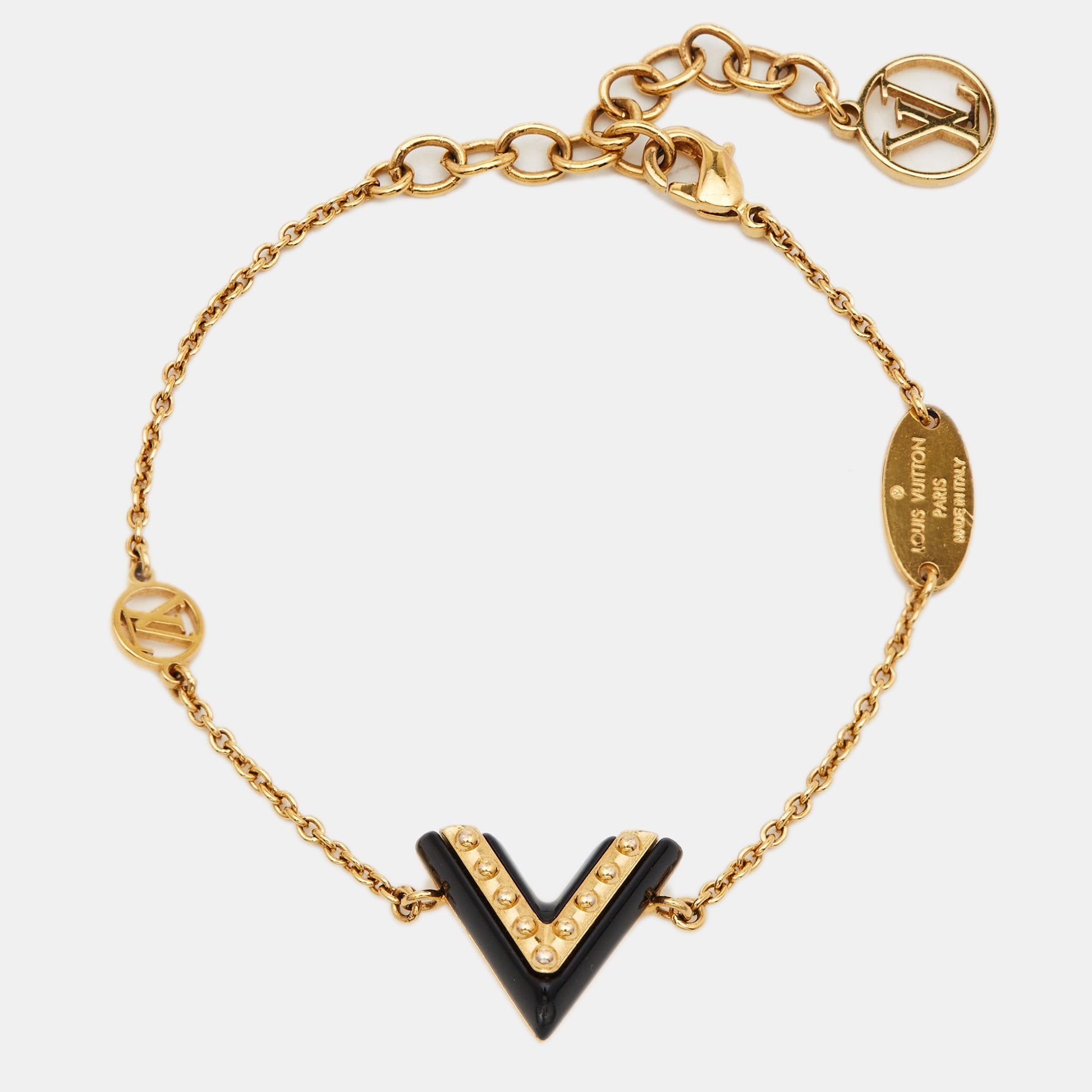 Louis Vuitton Essential V Bracelet Logo LV bracelet Bracelet