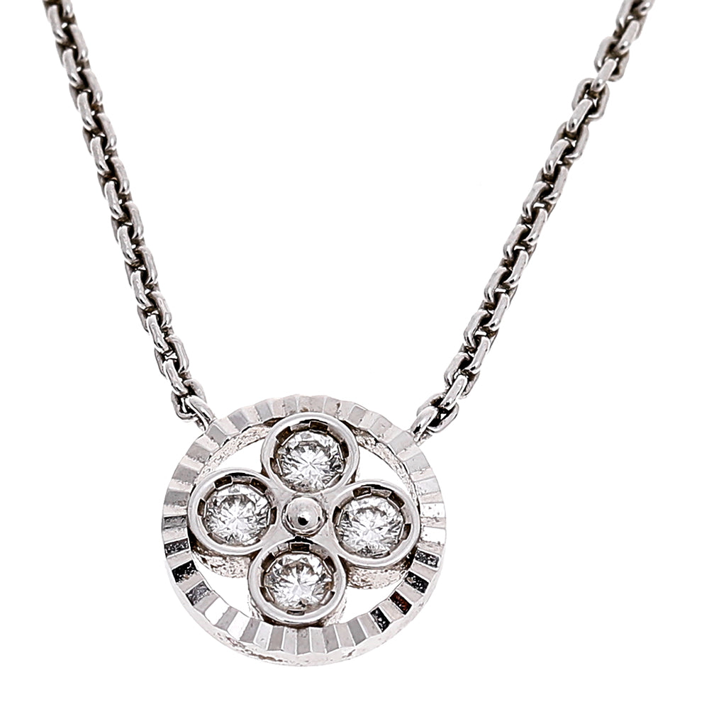Louis Vuitton Pre-owned Diamond Pendant Necklace