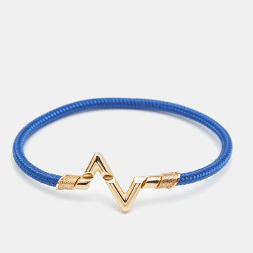 Louis Vuitton - LV Eclipse Bracelet - Metal - Golden - Size: M - Luxury
