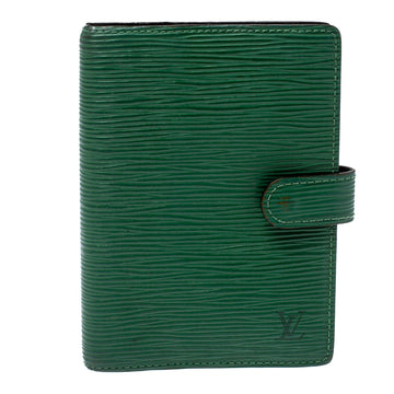 Louis Vuitton Green Epi Leather Small Ring Agenda Cover