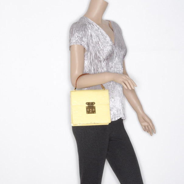 Louis Vuitton, Bags, Louis Vuitton Spring Street Vernis Handbag