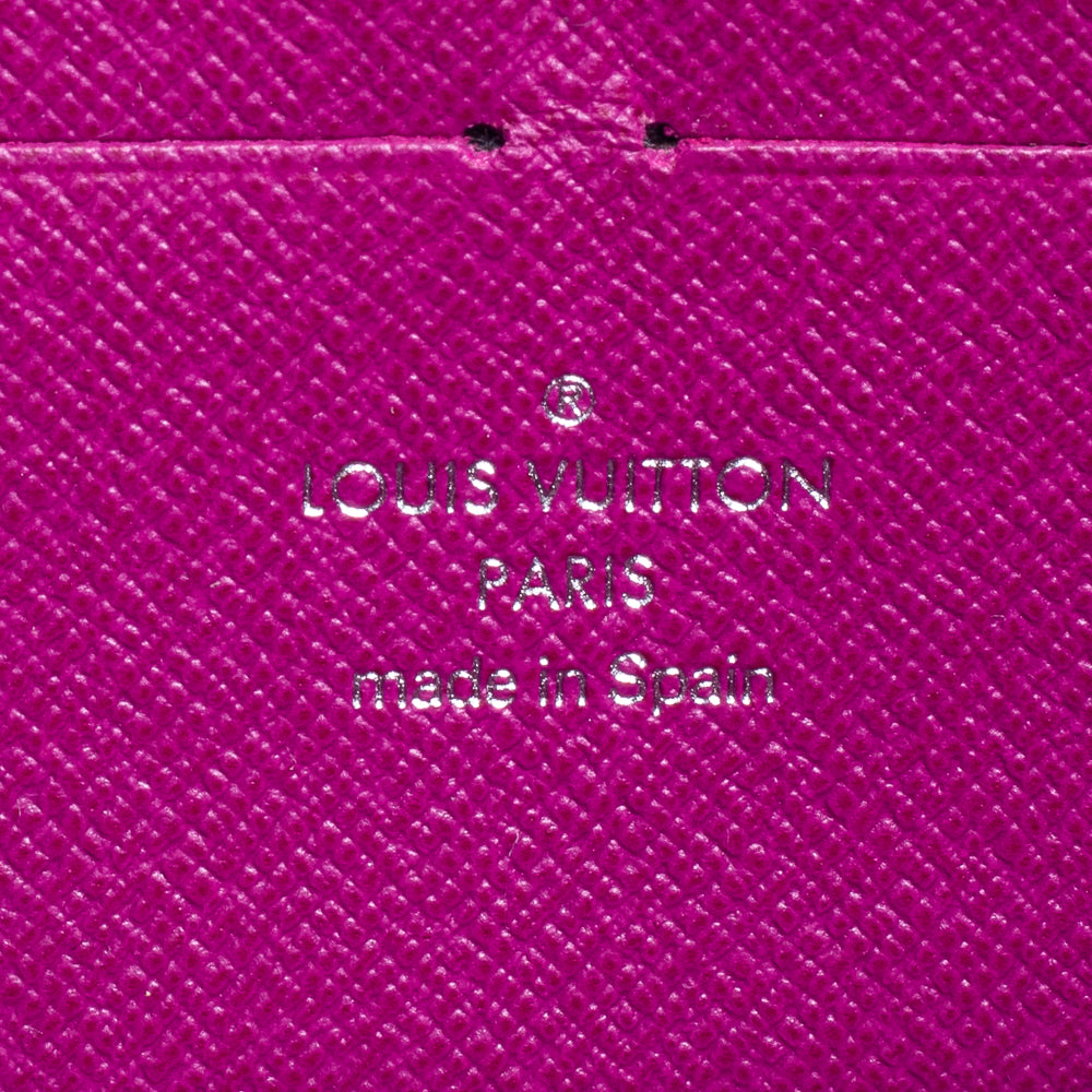 Louis Vuitton Cassis Epi Leather Zippy Wallet Louis Vuitton