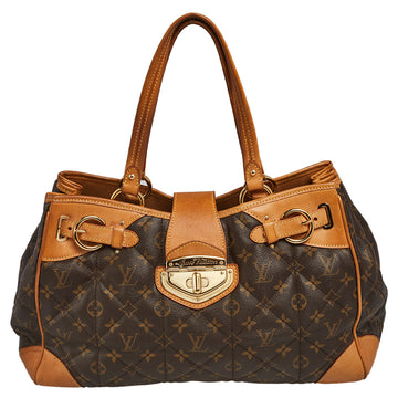 Louis Vuitton Brown Monogram Canvas And Leather Etoile Shopper Bag