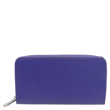 Louis Vuitton Purple Epi Leather Zippy Wallet