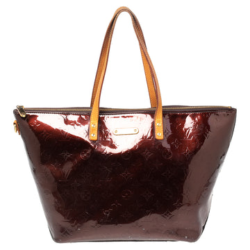 Louis Vuitton Amarante Monogram Vernis Bellevue GM Bag