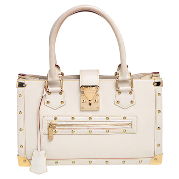 Louis Vuitton White Suhali Leather Le Fabuleux Bag