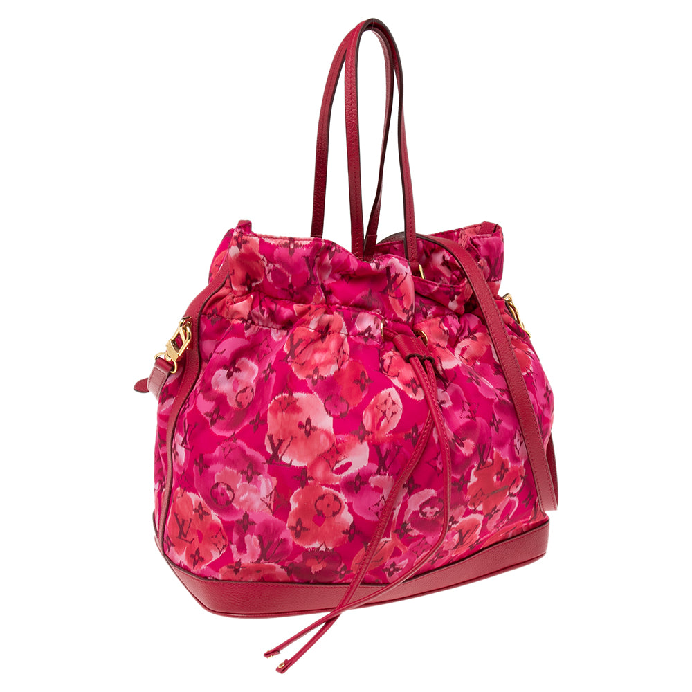 Louis Vuitton Limited Edition Indian Rose Monogram Ikat Floral Nylon  Noefull Bag - Yoogi's Closet