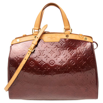 Louis Vuitton Rouge Fauviste Monogram Vernis Brea GM Tote