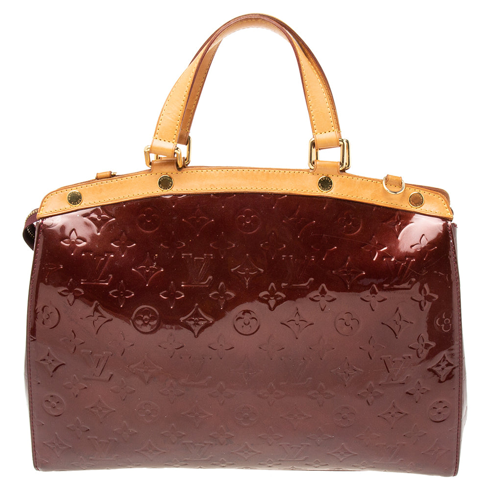 Louis Vuitton Vernis Brea Rouge Fauviste MM Bag