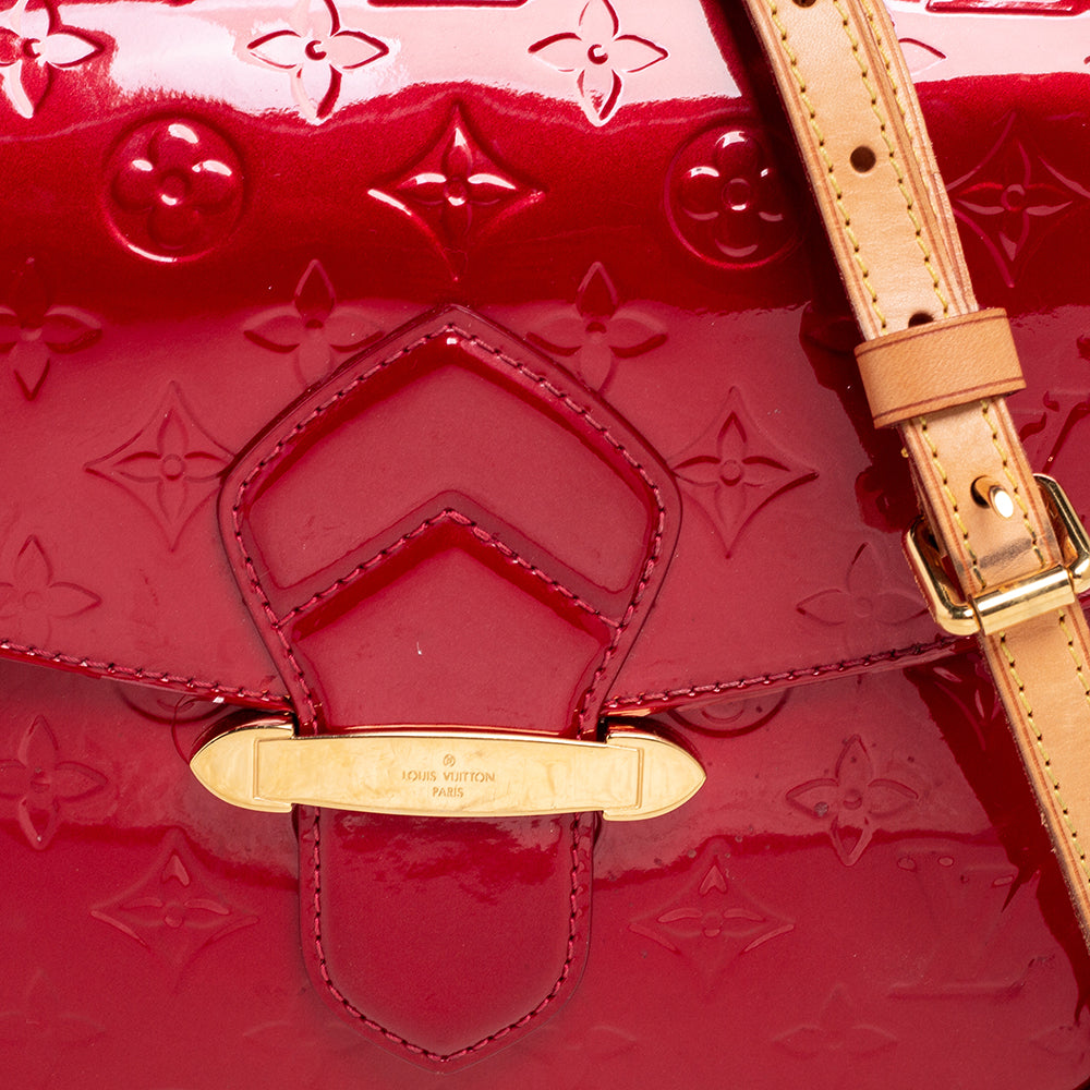 Louis Vuitton Bellflower PM Monogram Vernis Pomme D'Amour