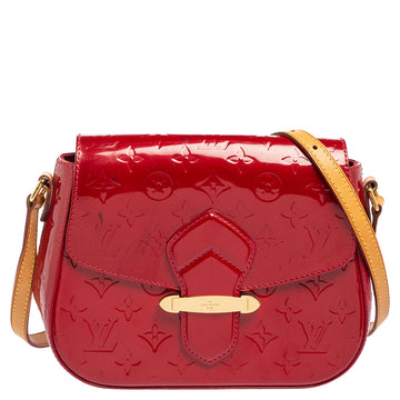 Louis Vuitton Pomme D’amour Monogram Vernis Leather Bellflower GM Bag