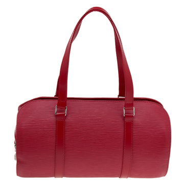 Louis Vuitton Red Epi Leather Soufflot Bag