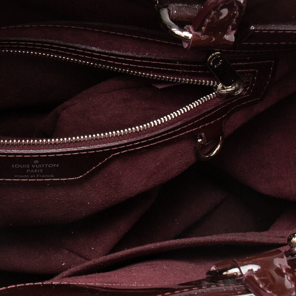 Louis Vuitton Prune Electric Epi Leather Mirabeau GM Bag