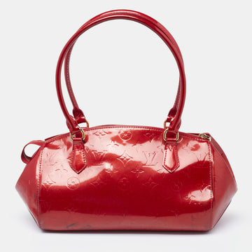 Louis Vuitton Pomme D’amour Monogram Vernis Sherwood PM Bag